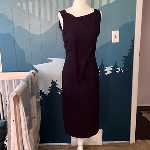 Asymmetrical Sheath Dress
